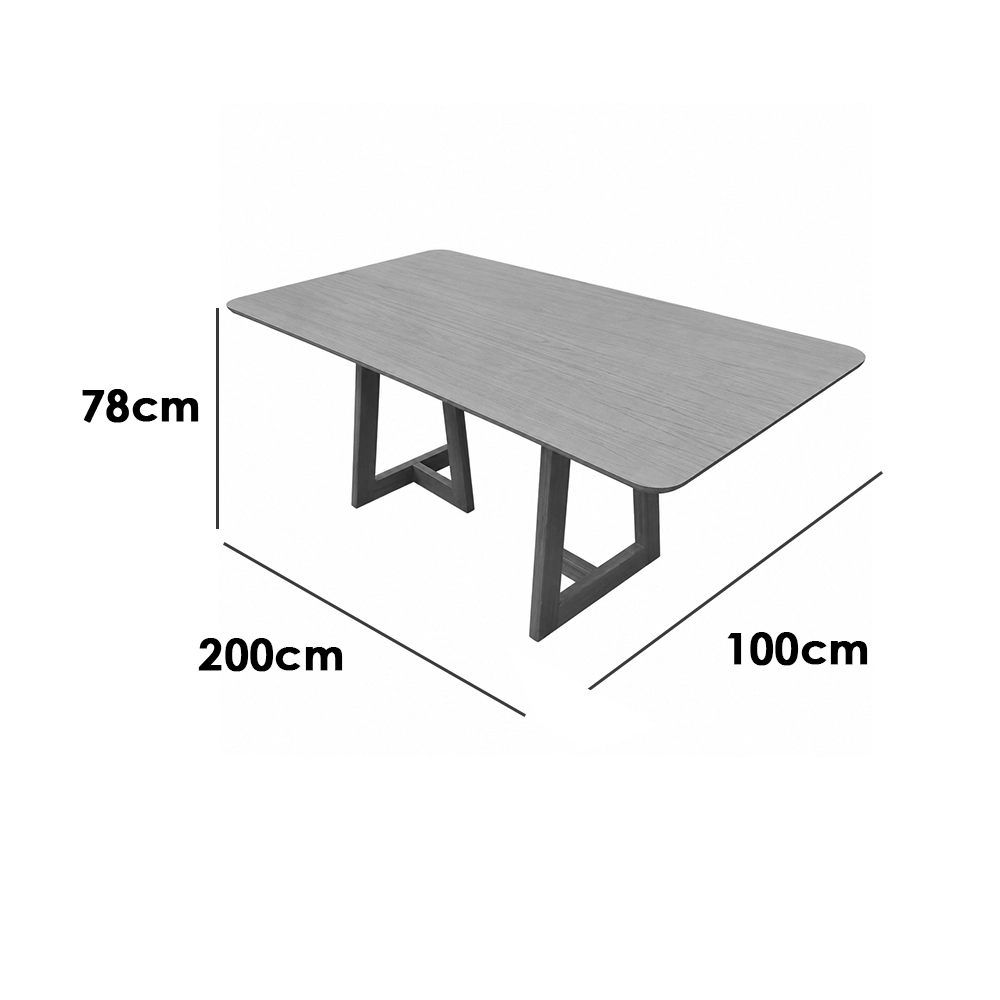 Mesa Montreal 200x100cm Minas Plac - Imagem 2