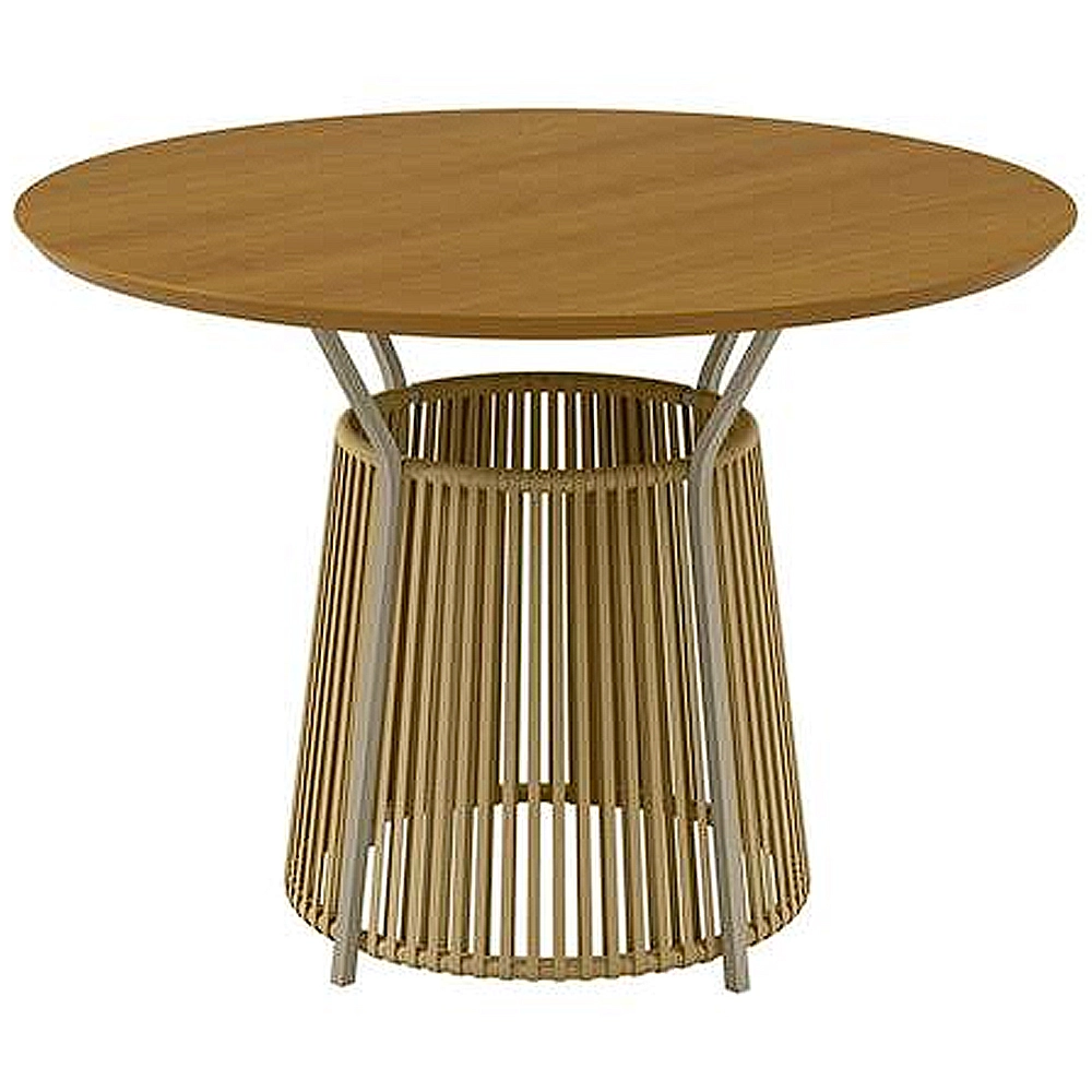Mesa Roma Redonda 120cm com Corda Náutica Paonanda