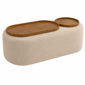 Mesa de Centro Madrid em Veludo House Decor
