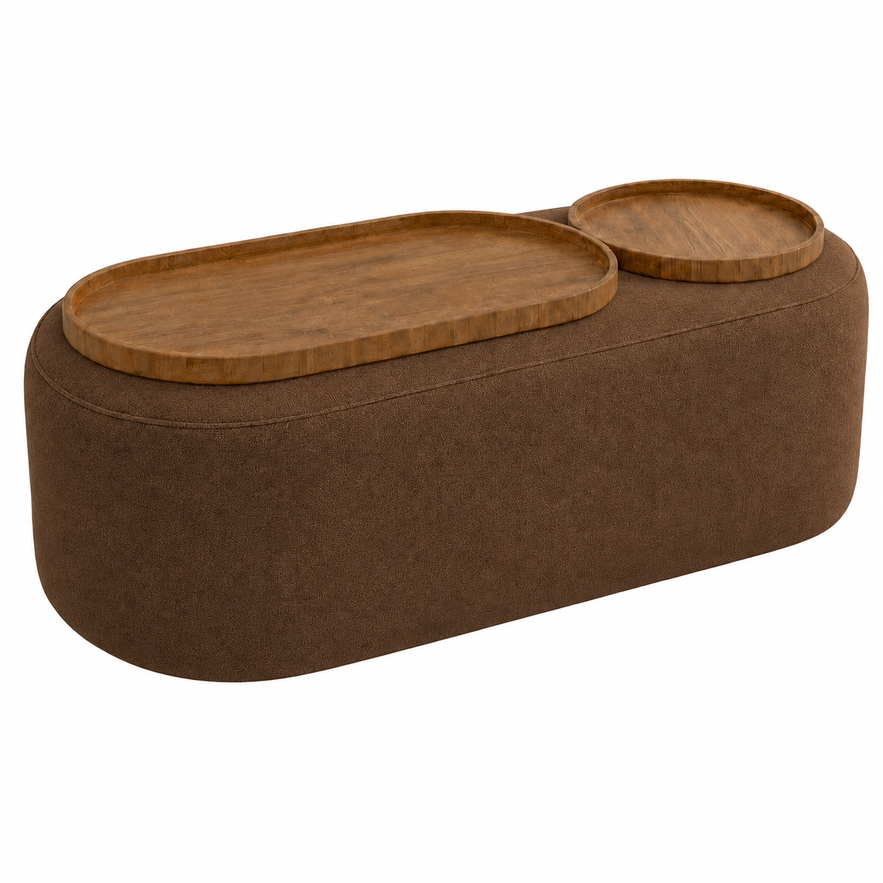 Mesa de Centro Madrid em Veludo House Decor - Imagem 5