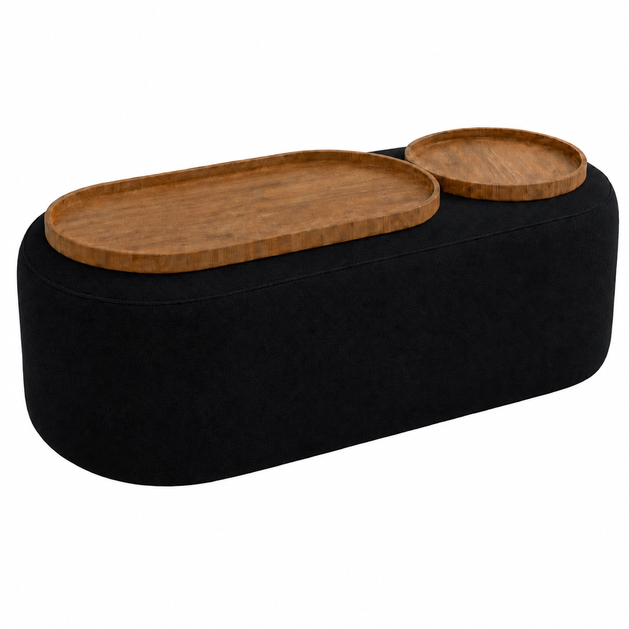 Mesa de Centro Madrid em Veludo House Decor - Imagem 6
