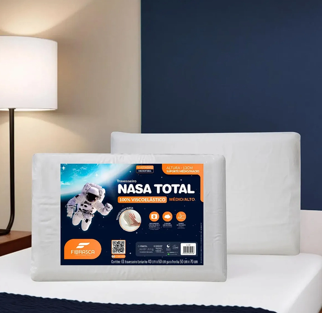 Travesseiro Nasa Total Fibrasca - Imagem 3