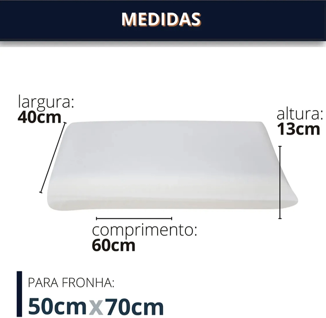 Travesseiro Nasa Total Fibrasca - Imagem 2
