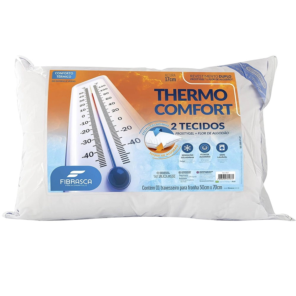 Travesseiro Thermo Comfort Fibrasca
