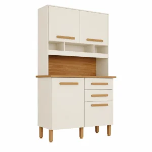 Armário de Cozinha Sofia Plus 4 Portas 2 Gavetas Imop