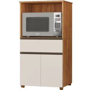 Balcão Micro-ondas Noruega 2 Portas 1 Gaveta Rud Rack