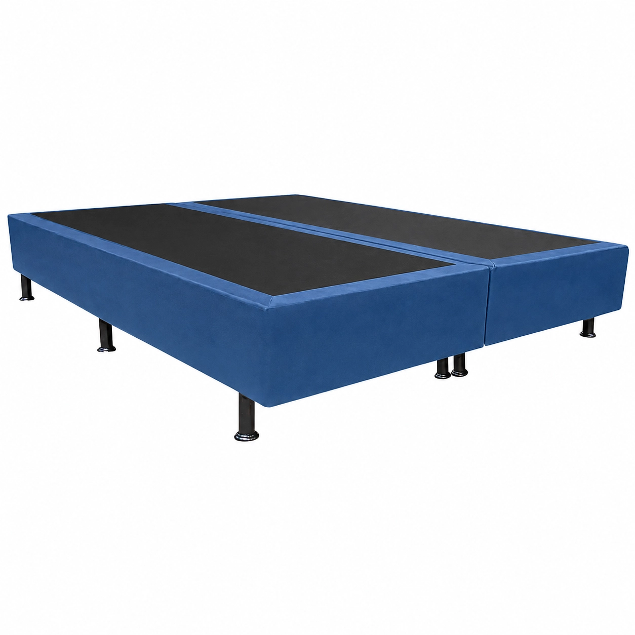 Base Bipartida Casal Universal em Suede 37x188x138