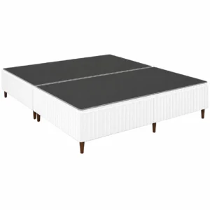 Base Bipartida Royal Resort Queen Tecido Malha Square 40x198x158cm Sealy