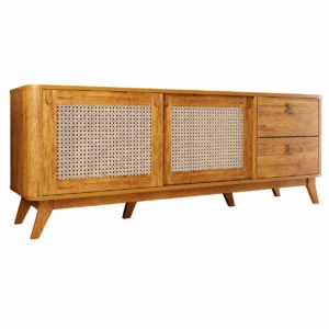 Buffet Imperatore Imperador 180cm com 2 Portas 2 Gavetas e Pés Retrô Viero