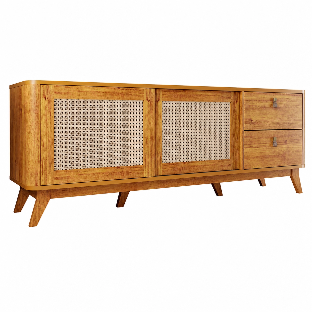 Buffet Imperatore Imperador 180cm com 2 Portas 2 Gavetas e Pés Retrô Viero