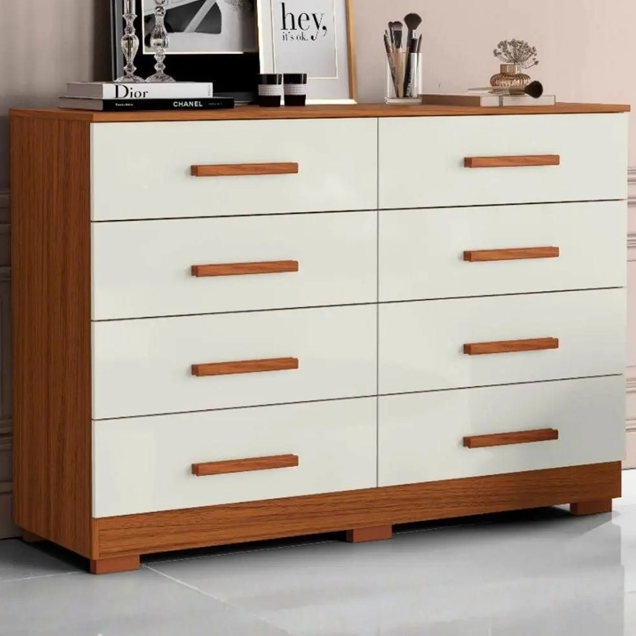 Cômoda Aramoveis 8 Gavetas - Imagem 3