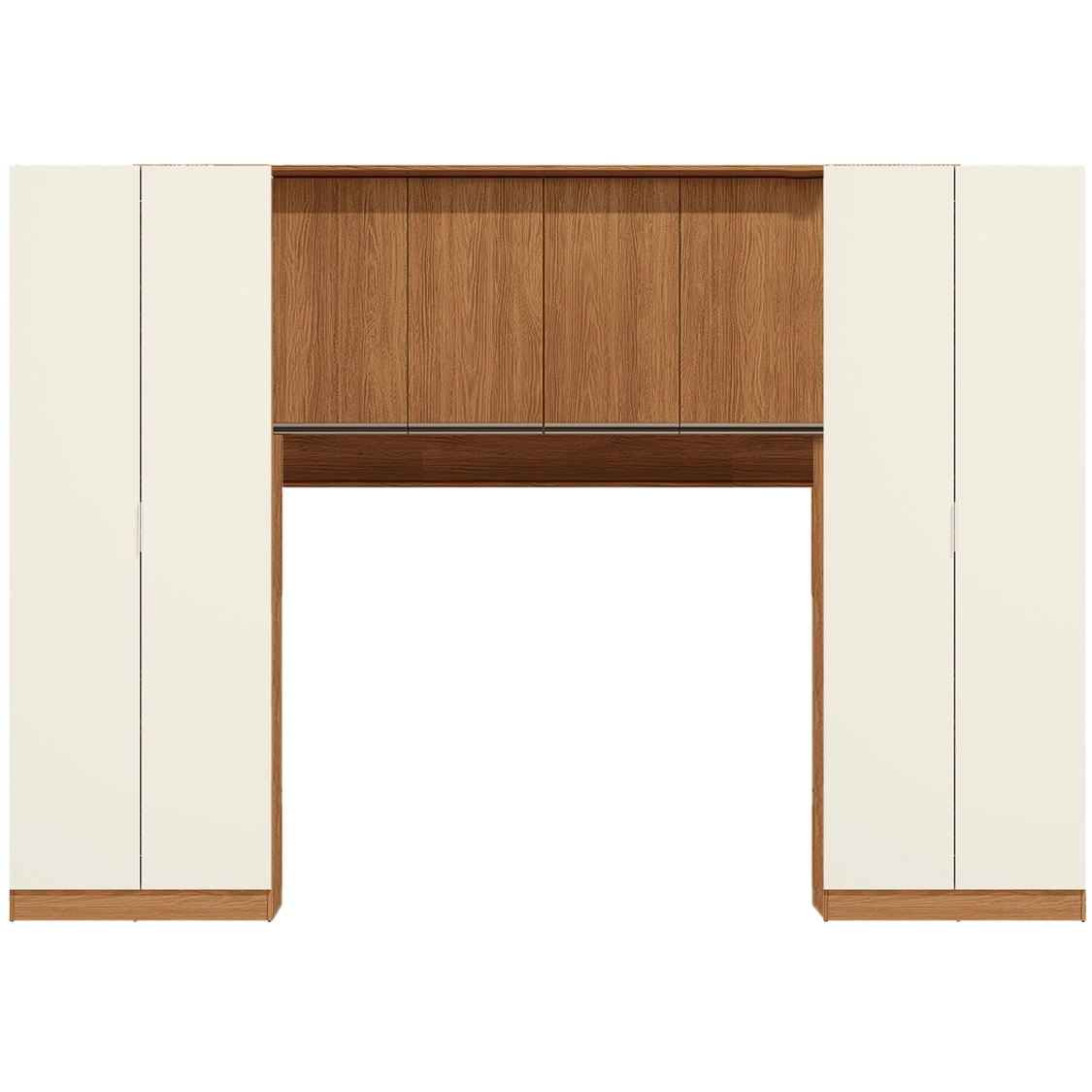 Conjunto Modulado K020 com 8 Portas 4 Gavetas 3 Peças Kappesberg