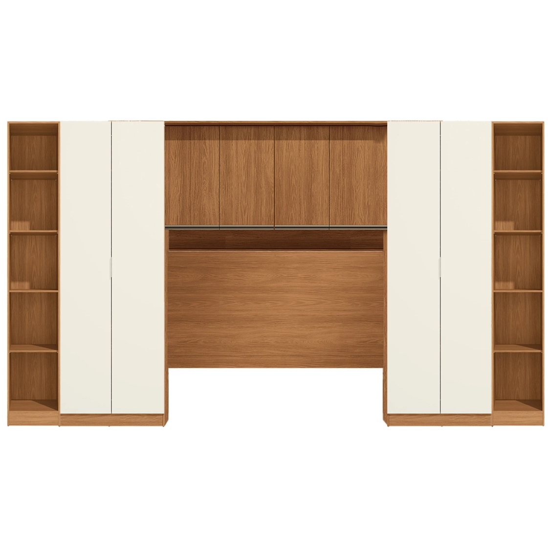 Conjunto Modulado K027 com 8 Portas e 4 Gavetas 6 Peças Kappesberg