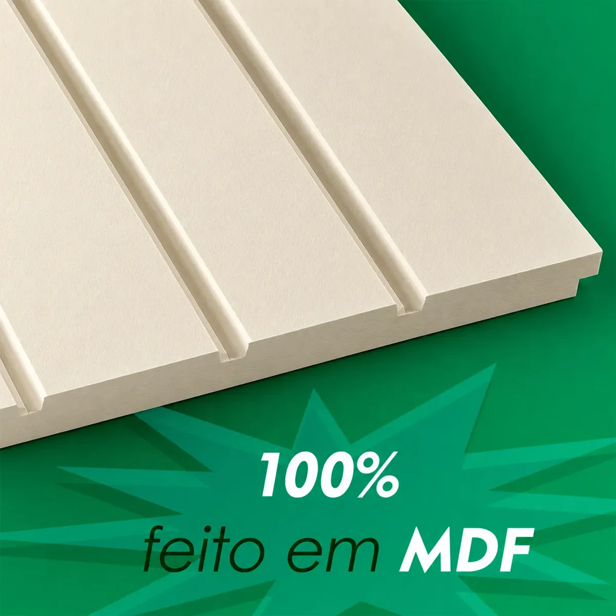 Painel Majestade Native 230cm com Led para Tv Até 80 Polegadas Ripado e Tela Rattan Gelius - Imagem 5