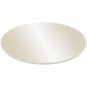 Prato Giratório Laqueado Sem Borda 50cm com Vidro Rj Decor