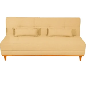 Sofá Cama Madrid 2 Lugares com Encosto Reclinável 180cm Tecido Linho Luxury