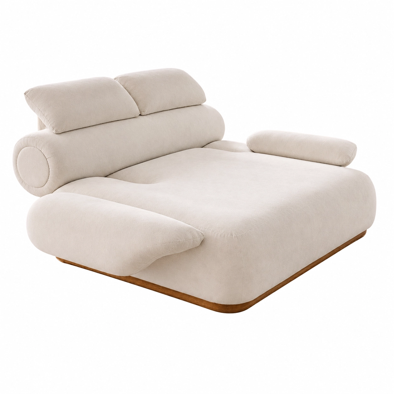 Sofá Modulado Articulado Lisboa 160cm em Veludo Reclinável House Decor