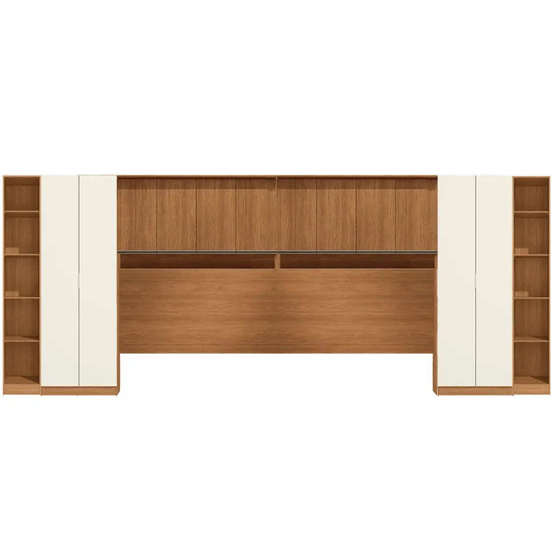 Conjunto Modulado K038 com 12 Portas e 4 Gavetas 8 Peças Kappesberg