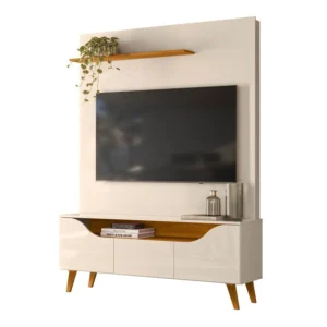 Estante Home Polo para Tv Até 55 Polegadas 3 Portas Madetec