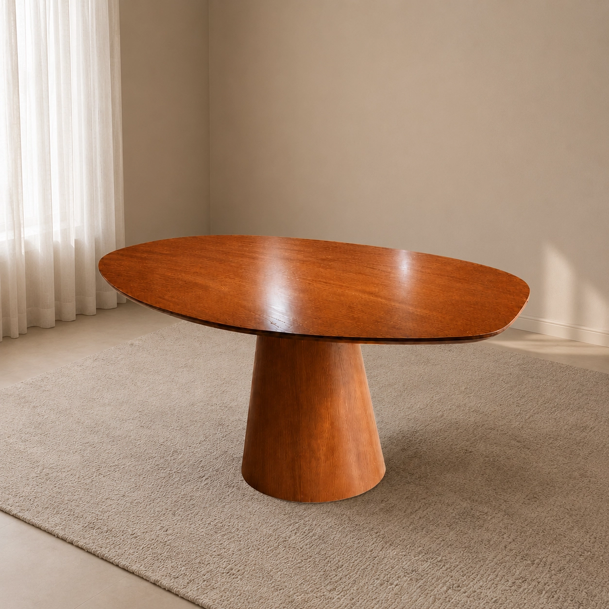Mesa Amora Agata Cone Universo Decor 160x90cm - Imagem 3