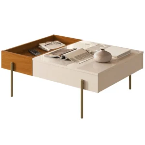 Mesa de Centro Leme Retangular Madetec