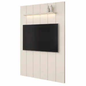Painel Lumi 180cm com Led para Tv Até 65 Polegadas Ripado Edn