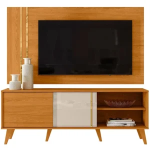 Rack com Painel Cronos para Tv Até 60 Polegadas 2 Portas Madetec