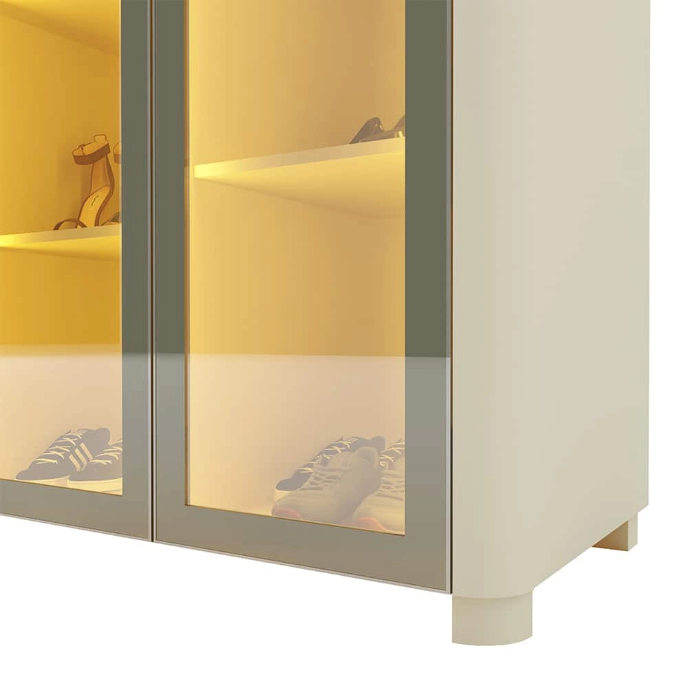 Sapateira Innova Reflecta 2 Portas com Led Gelius - Imagem 6