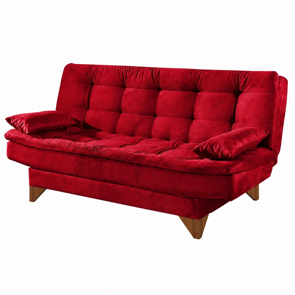 Sofá Cama Agatha Plus Casal 3 Lugares com Encosto Reclinável Aifos - Imagem 6