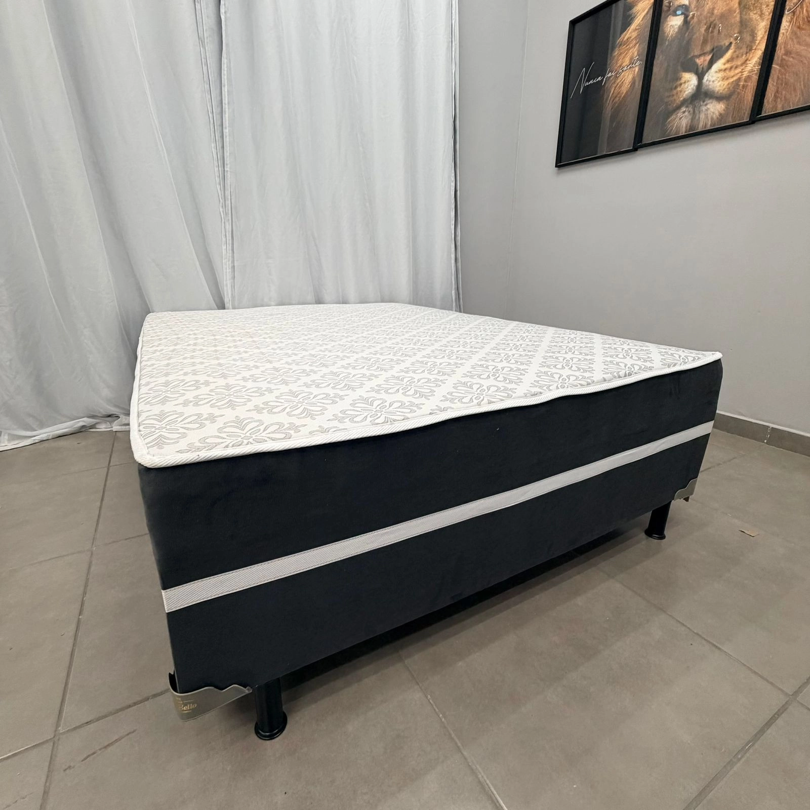 Cama Box Isa Casal com Molas Ensacadas 138x188x60cm Ortobello - Imagem 5