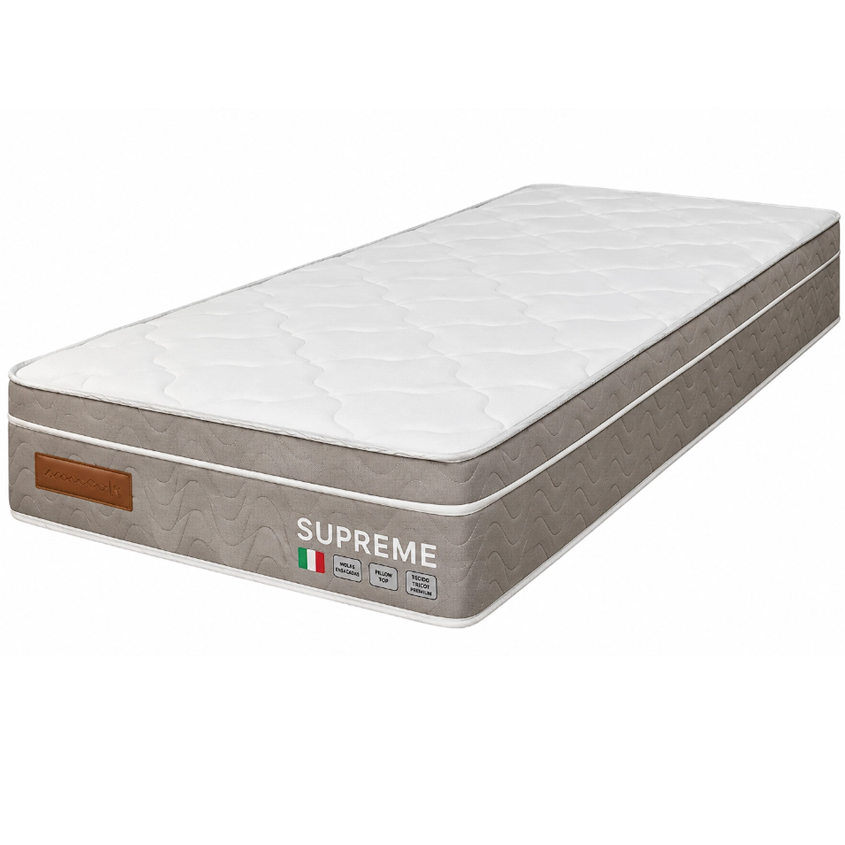 Colchão Supreme Solteiro Molas Ensacadas 25x188x88cm Bianchi