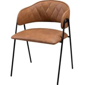 Cadeira Veneza Tecido Corino C&m Decor